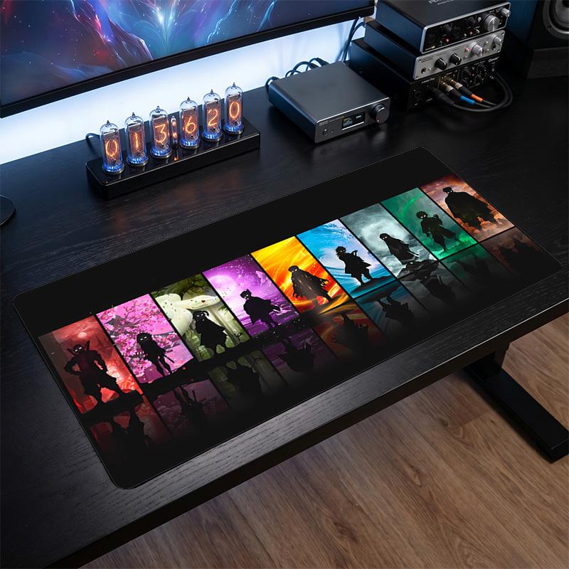 Demon Slayer Printed Mouse Pad Non-Slip Waterproof Rubber Desk Mat for Gaming Office Laptop Home Decor Gift