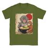 Baby Monkey Punch RaUnisex TShirt for Unisex Novelty Pure Cotton Tees Round Collar Short Sleeve T Shirt Birthday Present Clothes