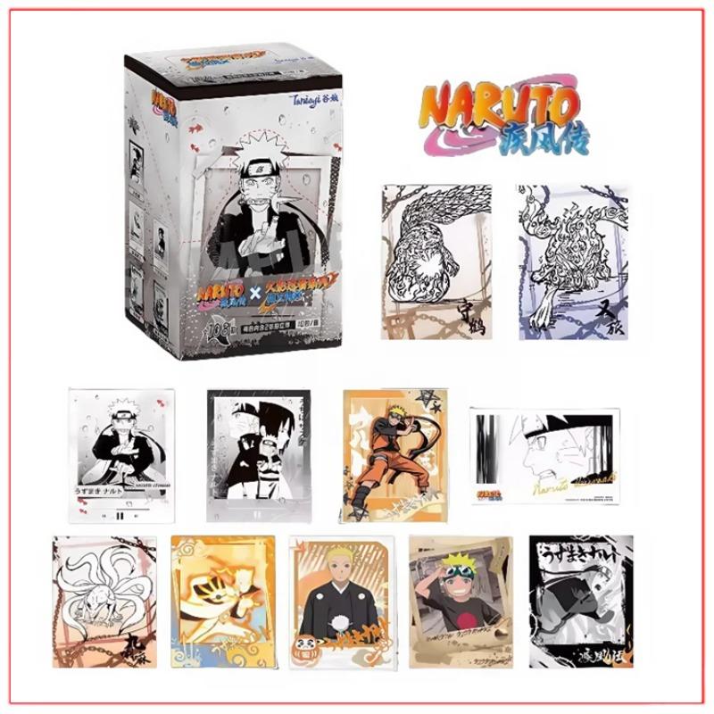 Official Genuine NARUTO Series Polaroid Card Anime Peripheral Collection Card Toy Game Enthusiasts Holiday Gift Box