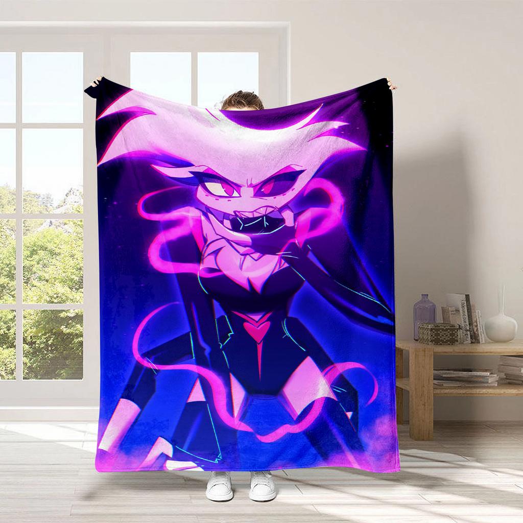 130*150 Cm Hot Anime Character Flannel Blanket  Nap Blanket Quilt Flannel Sofa Cover Blanket