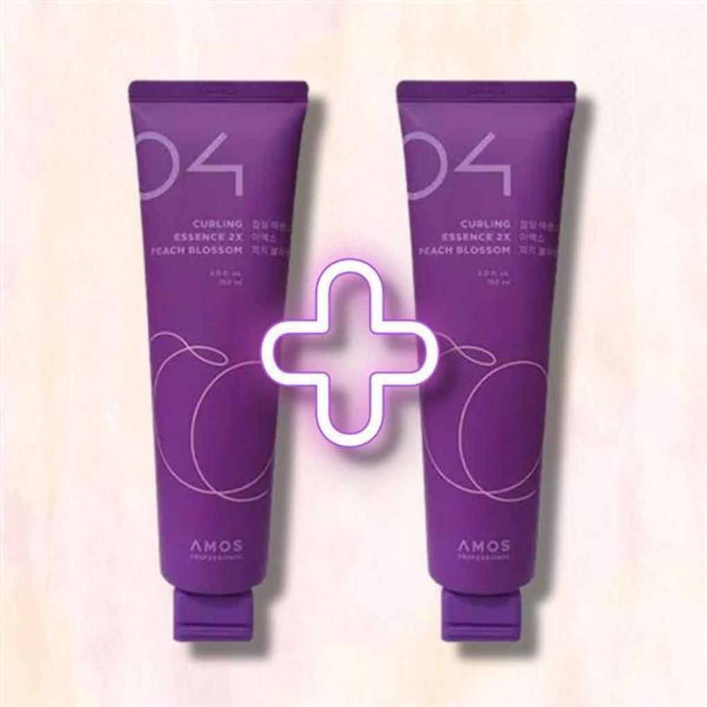 Amos Curling Essence EX Peach Blossom NEW 150 x 2