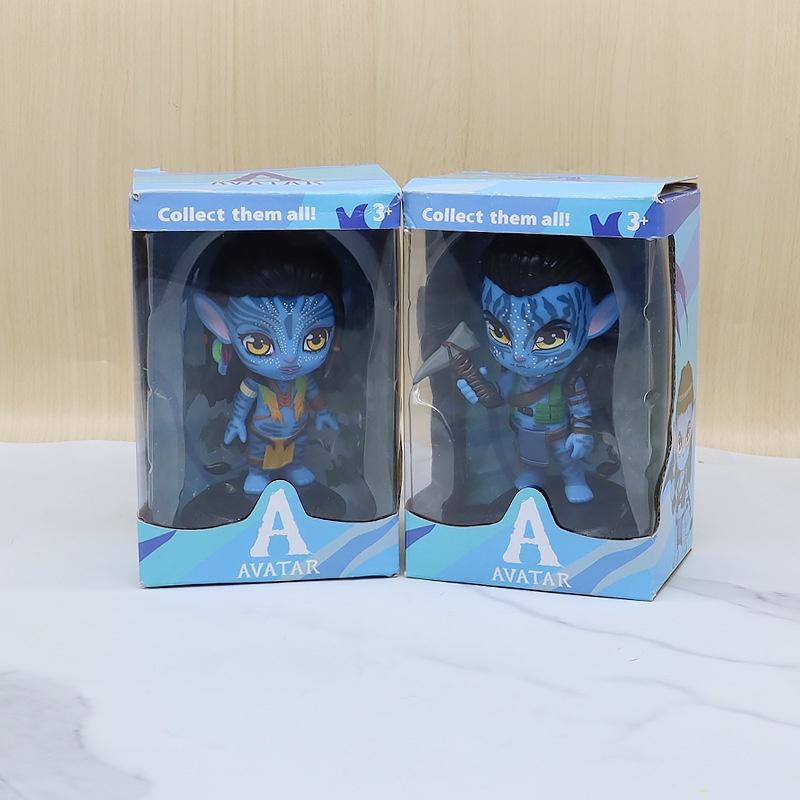 Милый Аватар Водомаг Ручная работа Твердая ПВХ Модель Украшение для машины и Декор для выпечки торта