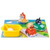 Bandai Irokawarun Anpanman and Friends Water Play Doll Vehicle Set (Ages 3 and Up)