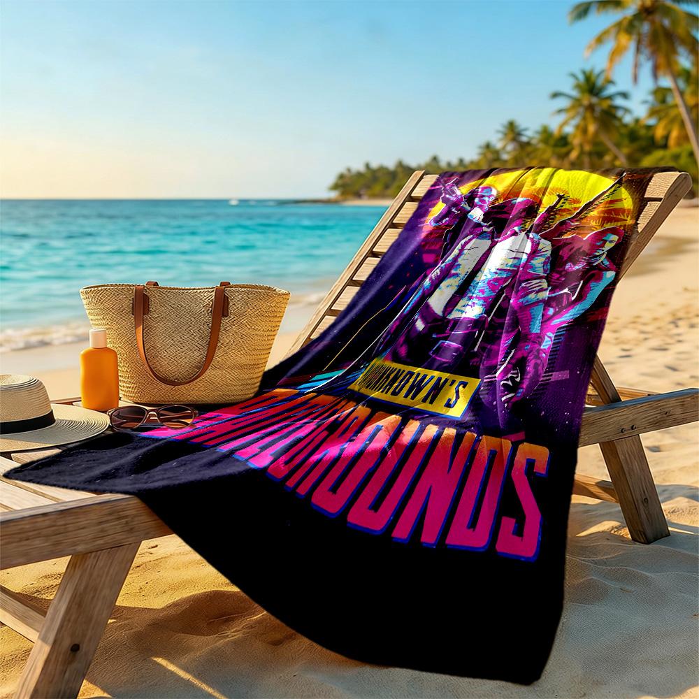 Pubg Mobile Beach Towel Super Soft Microfiber Quickdry Fabric Comfortable Lightweight Suitable for Swimming, Gym, Camping, Yoga Vacation