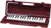 YAMAHA Pianica Keyboard Harmonica Maroon Полный широкий диапазон Мягкое нажатие и клавиатура Легкая и компактная конструкция В комплект входит жесткий футляр P-37D 3-октавный