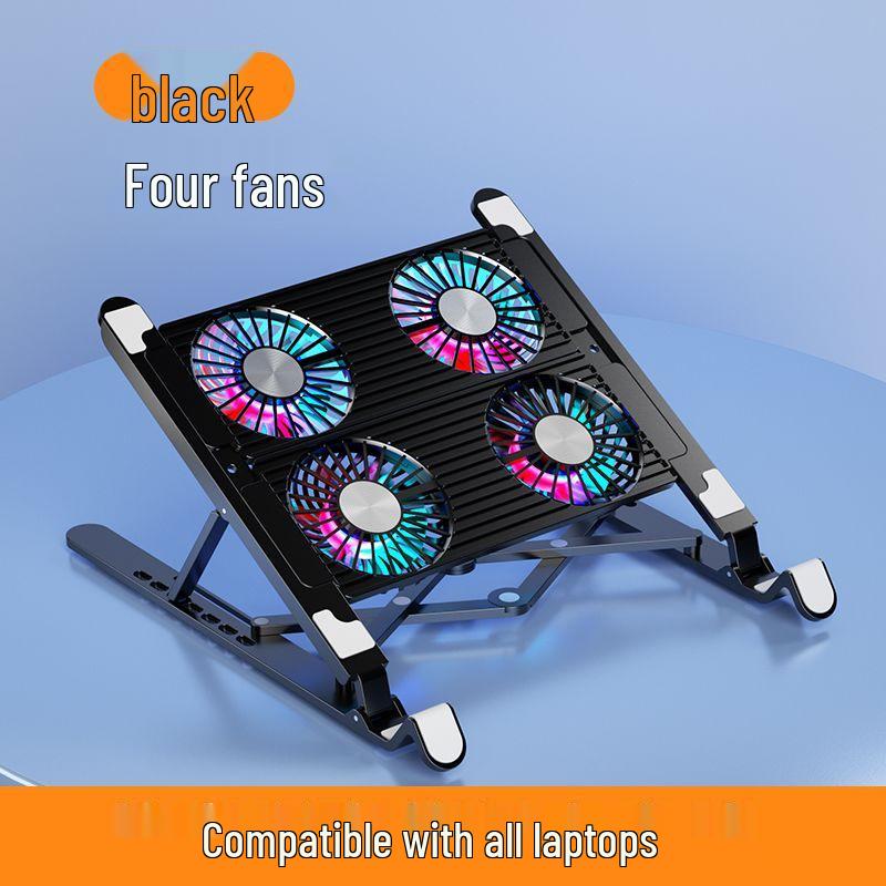 Aluminum Gaming Laptop Cooling Stand with Fan