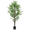 VidaXL Artificial Plant Ficus 1260 Leaves 200 Cm Green, Artificial Plant, Artificial Tree, Artificial Ficus, Fake 4103587