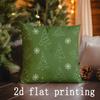 Home Decor Christmas Pattern Pillow Covers for Festive Decor Pattern Cushion Cover Suitable for Sofa Bedroom Car Pillow Cover