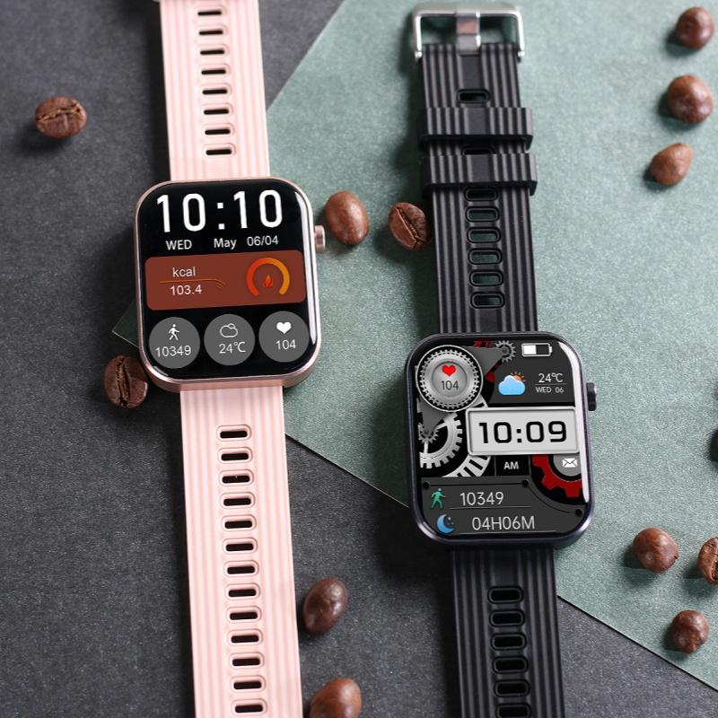Rainbuvvy FW10 Smartwatch 1.96inch TFT 240x282 Bluetooth Call 300mAh IP67 Waterproof Android OS Sports Watch Support Multiple Sports Mode