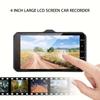 4 Inch Touch Screen Car DVR Dash Camera 1080P Front Camera Wide Angle Auto Recording Driving Recorder With Parking Monitoring Dashcam