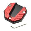 Motorcycle Kickstand Extender Foot Side Stand Support Pad Extension Plate Electric Bike Side Parking