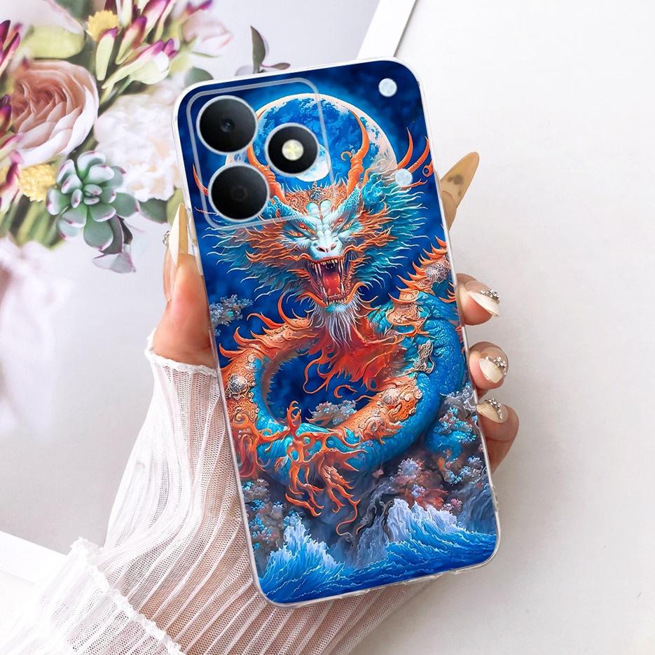 Чехол для Realme Note 80 RMX5388 Крутой Модный Расписной Чехол Мягкий Силиконовый Чехол для Телефона Для Realme Note 80 Note80 4G Задняя Крышка Сумки