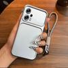 Роскошный чехол для телефона с большим окном и ремешком для Xiaomi POCO X4 GT, премиальный текстурированный корпус