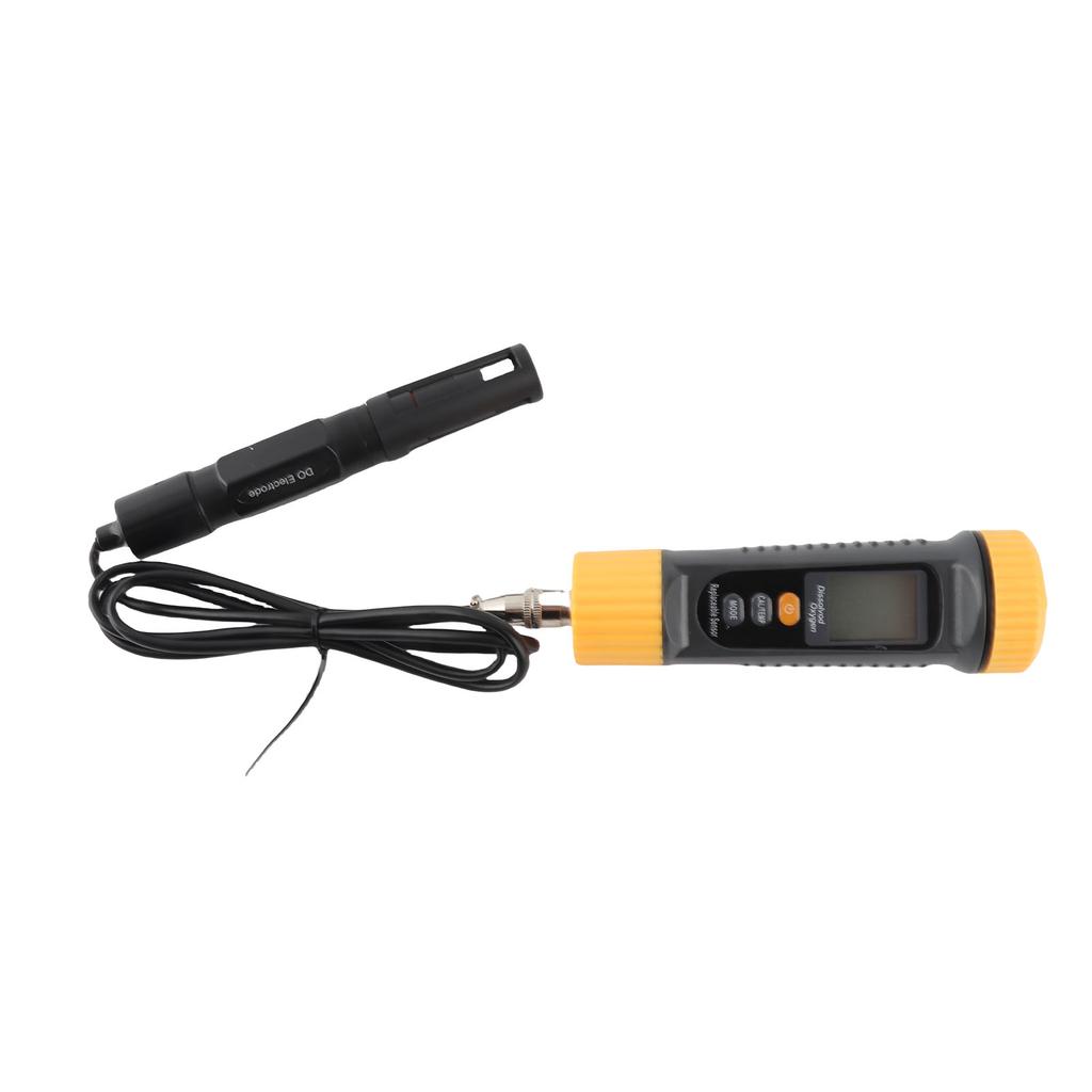 Digital Dissolved Oxygen Meter 2 Modes Backlit LCD Display Portable DO Tester Dissolved Oxygen Test Kit for Pond Fish