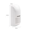 2pcs/Lot 433MHz/868MHz Wireless PIR Motion Sensor Anti-tamper Switch Anti-pet 110 Degree 12-Meter Range for Focus Alarm Host