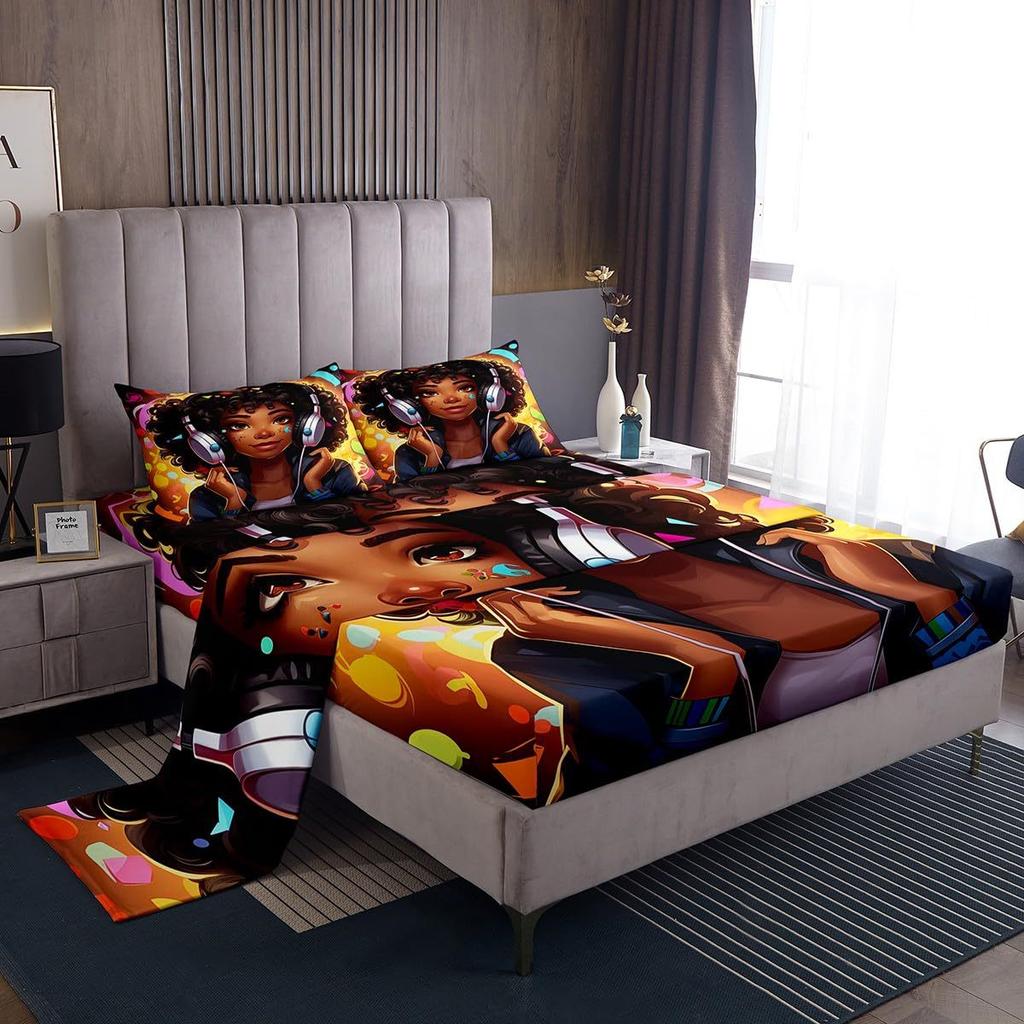 Цвет морского дна коралловый узор шапка на кровать комплект постельного белья из четырех предметов комплект постельного белья для спальни общежития