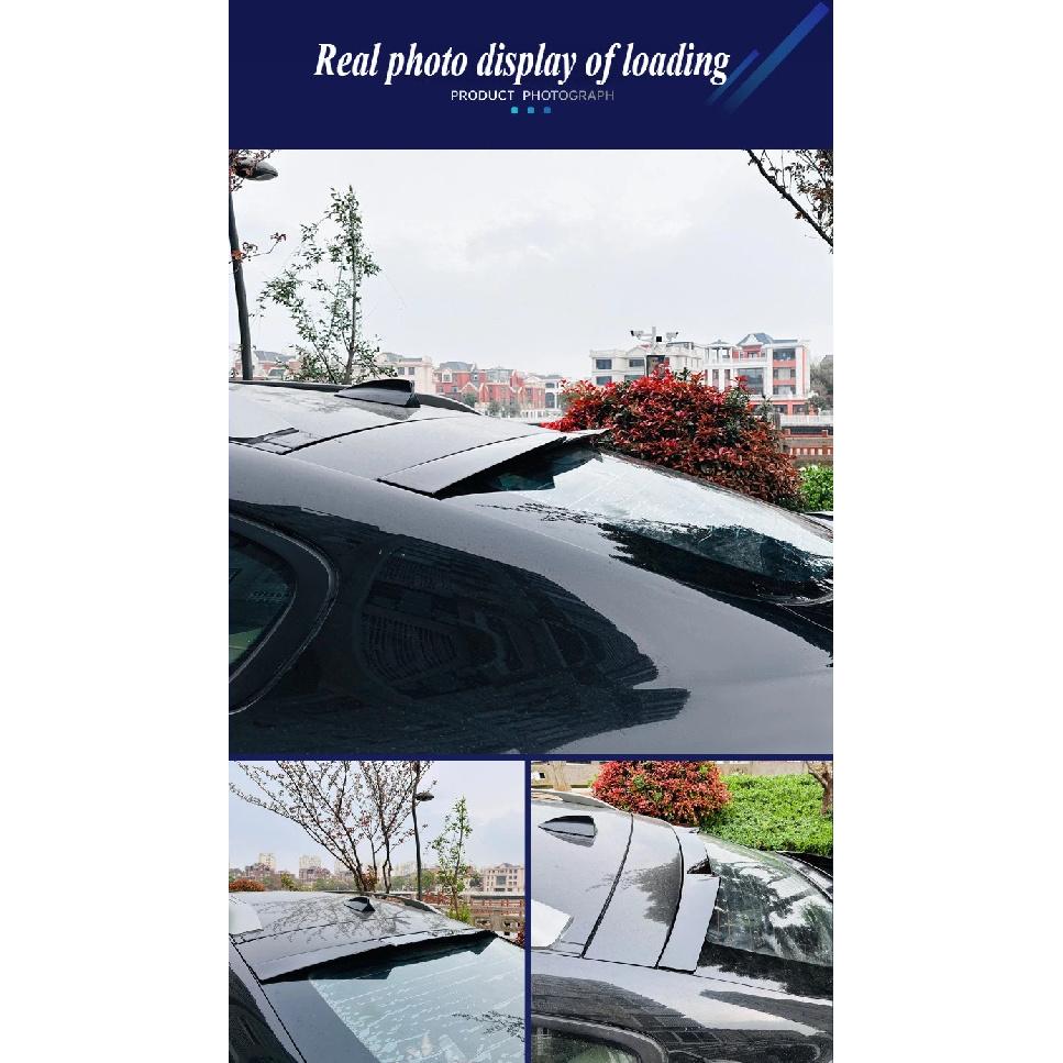 Для BMW X6 E71 E72 2008-2014 Спойлер на крышу Заднее антикрыло Стиль Super Sport Легкая установка Внешний стайлинг Обновление Комплект кузовных деталей