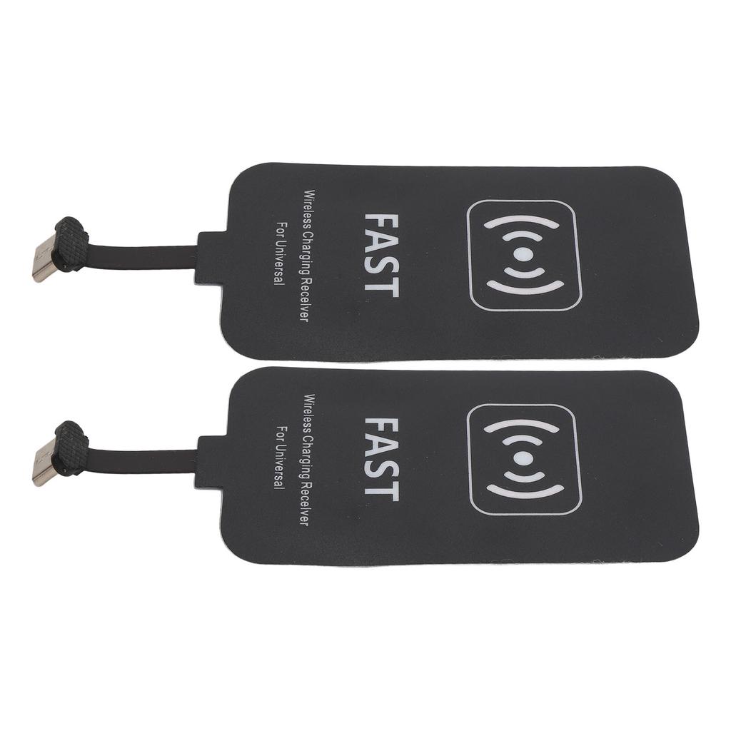 2pcs 10W 5V 2A Type C Wireless Charging Receiver for Galaxy A51 A40 A20E J2 J3 J7 Wireless Charger
