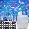 Planetarium for Home Popular for Starry 21 Types of Projection Night Bedside Nursing for Putting To Light Color 360 Degree Brightness Christmas Gift