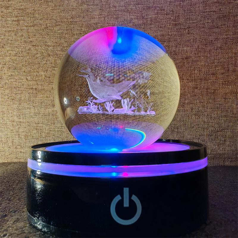 Солнечная система 3d хрустальный шар Хрустальный глобус Лазерная резка Хрустальный шар с шаровой подставкой Декоративные сферы планет Галактика Подарок на день рождения Украшения