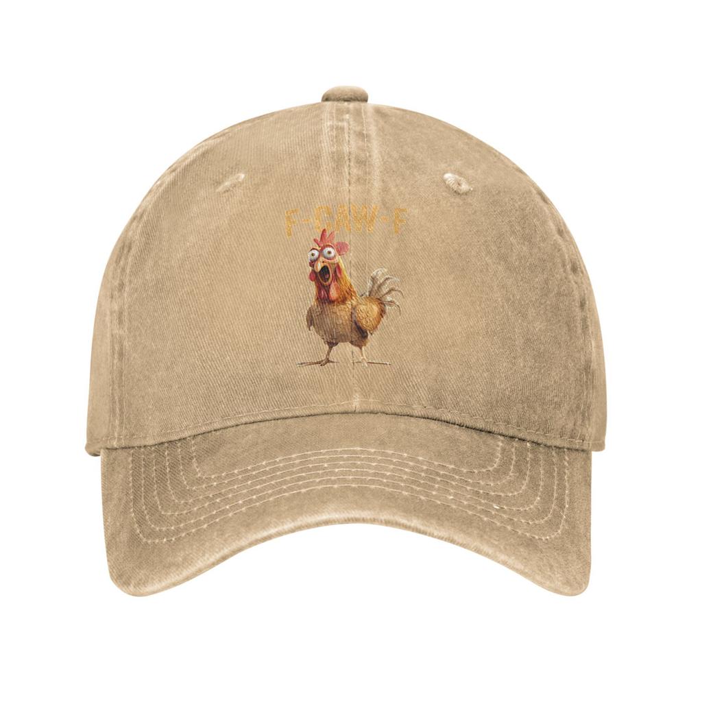 FCawF Chicken Washed Baseball Cap Fashion Sun Trucker Hat Summer Men Women Outdoor Gym Baseball Caps