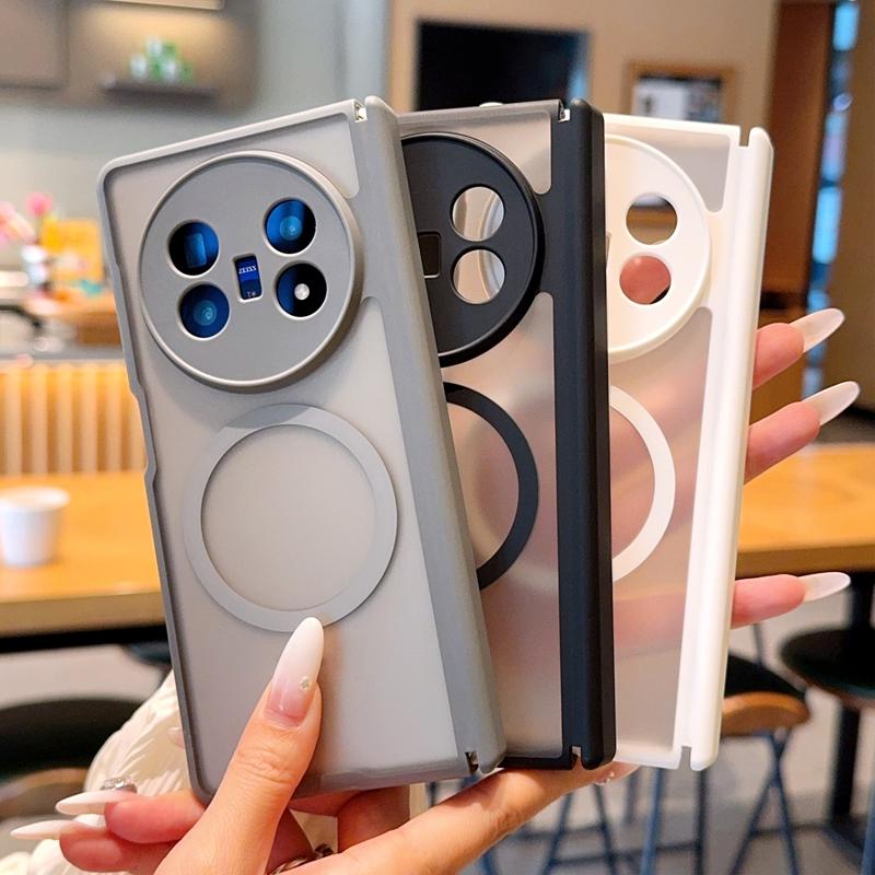 For VIVO X Fold 5 Matte Texture Magnetic Foldable Shockproof and Anti-Oxidation Phone Case