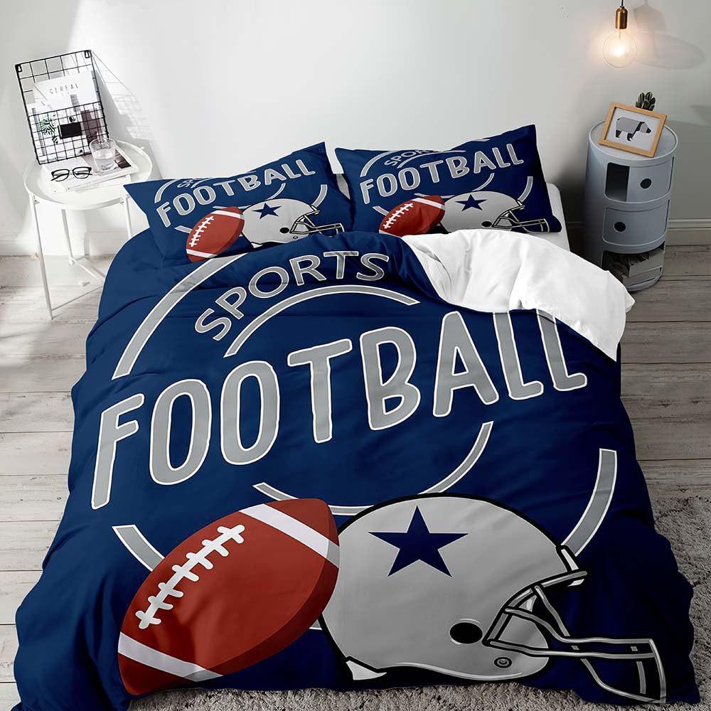 Sports Style Basketball Three-piece Quilt Cover 3D Digital Printing Bedding Set Bed Cover