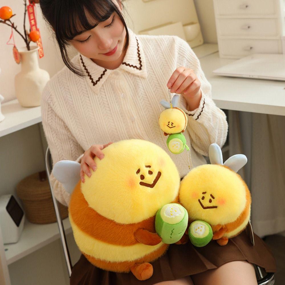 Пчела в форме пчелы, плюшевые куклы, плюшевые игрушки из полипропиленового хлопка, плюшевая игрушка-пчела, кукла-пчела, плюшевая игрушка, домашний декор