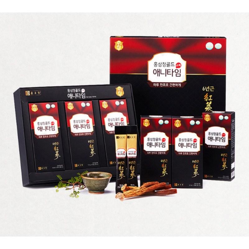 Chong Kun Dang Red Ginseng Extract Anytime Gold, 300ml, 1 Set
