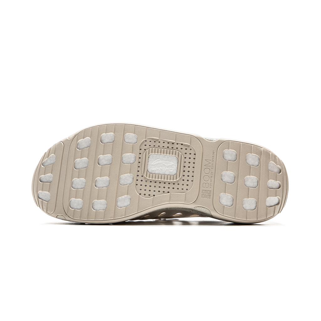 Li Ning Pangu Trek Lightweight High Resilience Trendy Non-Slip Wear-Resistant Creek Shoes Unisex Shoes Oatmeal-Gray AZSV025-1