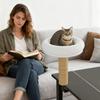 Кот Настольное Гнездо 360 Вращающееся Устойчивое к Царапинам Теплое Котенка Стол Гамак Для Улицы Дома Прикроватная Зимнее Подоконник Спальня Гостиная