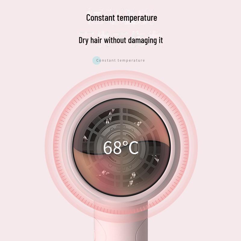 Портативный складной мини-фен Kangfu, уход за волосами в студенческом общежитии с горячим и холодным режимом