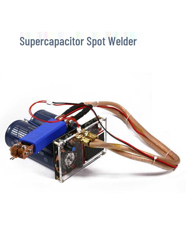 Compact Dual Pulse Adjustable High-Power Lithium Battery & Capacitor Spot Welder