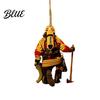 Interior Rearview Pendant Christmas Tree Firefighter Ornament with Lanyard Widely Used Decoration Car Mirror Hanging Fireman Uniform