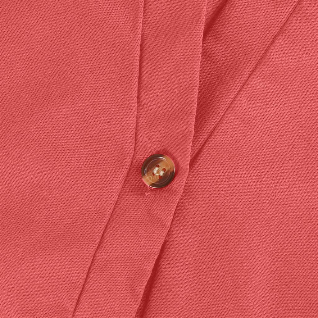 Женская мода без рукавов плиссированное хлопковое льняное платье-жилет на пуговицах