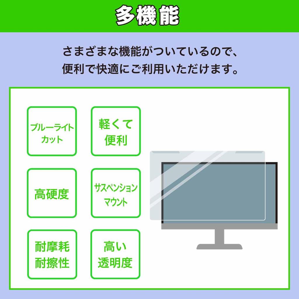 MotoMoto General Purpose LCD Protection Reflection Reduction Protector Blue Light Cut Filter for SONY INZONE M9 II