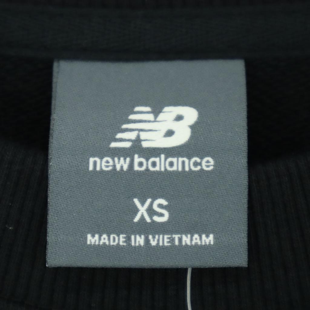 Неиспользованный NEW BALANCE Английская надпись, логотип с одной точкой Длинный рукав Тренировочная кофта Мужская Б/У