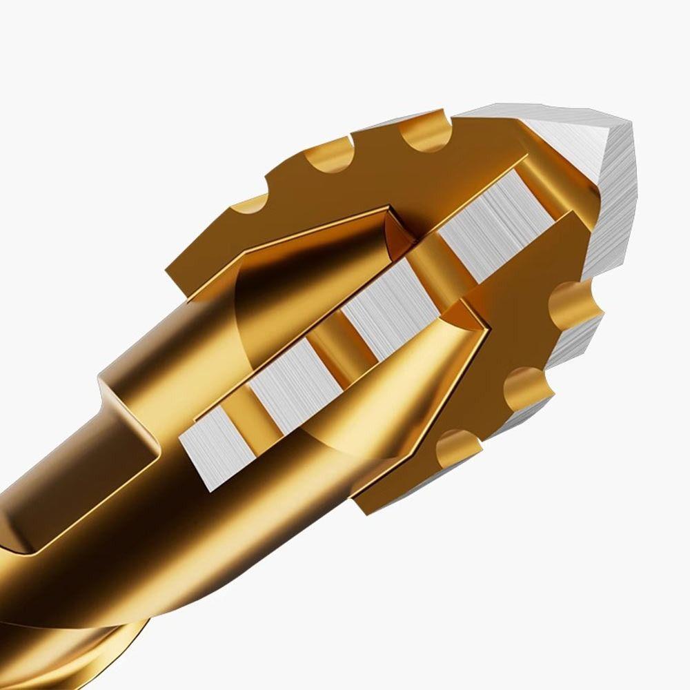 2/3/4/5Pcs Skewed Head Tile Drill Bit Four-Edged Concrete Drill Bit Set Drilling Tool