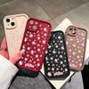 Soft Silicone Square Ladder Printing Pattern Phone Casing Full Cover Camera Shockproof Protection Rubber Case for Samsung