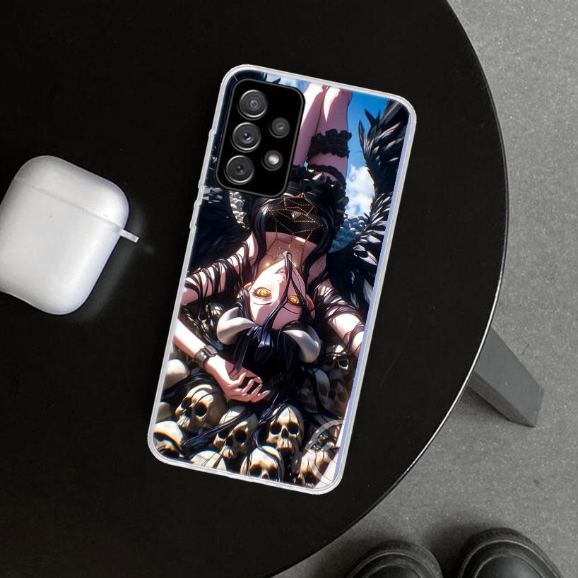 Чехол для телефона Albedo Overlord Anime для Samsung Galaxy A12 A22 A32 A52 A72 A02S A51 A50S A31 A20S A10S Note 20 Ultra 10 Plus