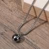 3D Football Necklaces For Men, Solid Stainless Steel Casual Scoocer Pendants, Sports Lover Boys Birthday Gifts Jewelry
