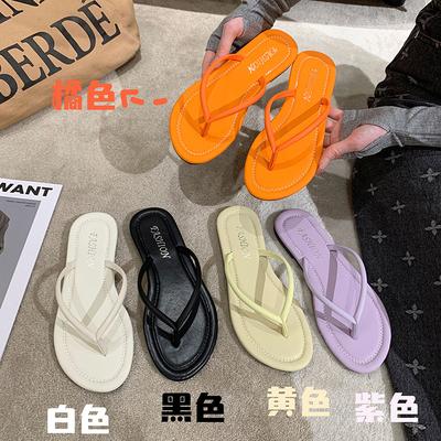 Большие размеры шлепанцы женские новые римские тапочки женские плоские тапочки домашняя одежда импортная торговля размер 43 тапочки женские