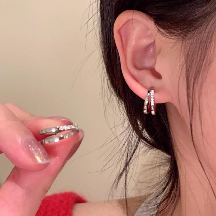 Серьги-цветы из серебра S925 пробы с жемчугом для женщин - роскошь, модный корейский стиль