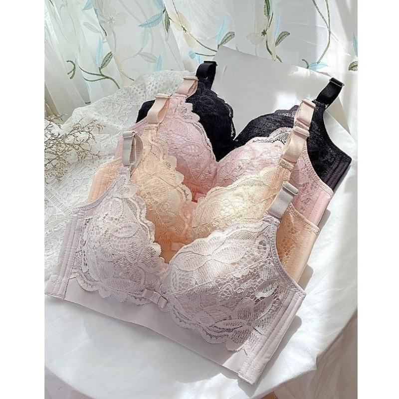 Midnite StarThickened Extra Thick 12cm Small Chest Flat Breast Gathered Bra No Steel Ring Extra Thick 8cm Bra Closed Breast Sexy