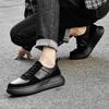 Весенняя мужская трендовая обувь осенняя дышащая новая корейская версия универсальная платформа белые туфли мужская спортивная и повседневная обувь для скейтборда
