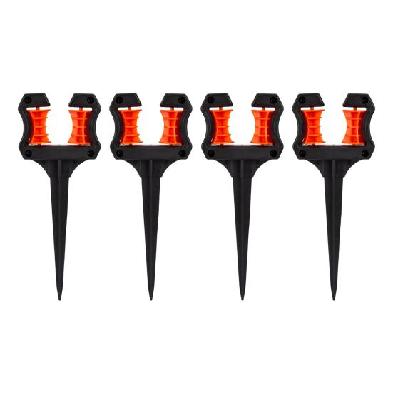 Направляющая для садового шланга, гвоздь, мягкая водопроводная труба, удерживающая, экономящая трудозатраты, гладкий ролик, заостренная головка, противоскользящая, на открытом воздухе