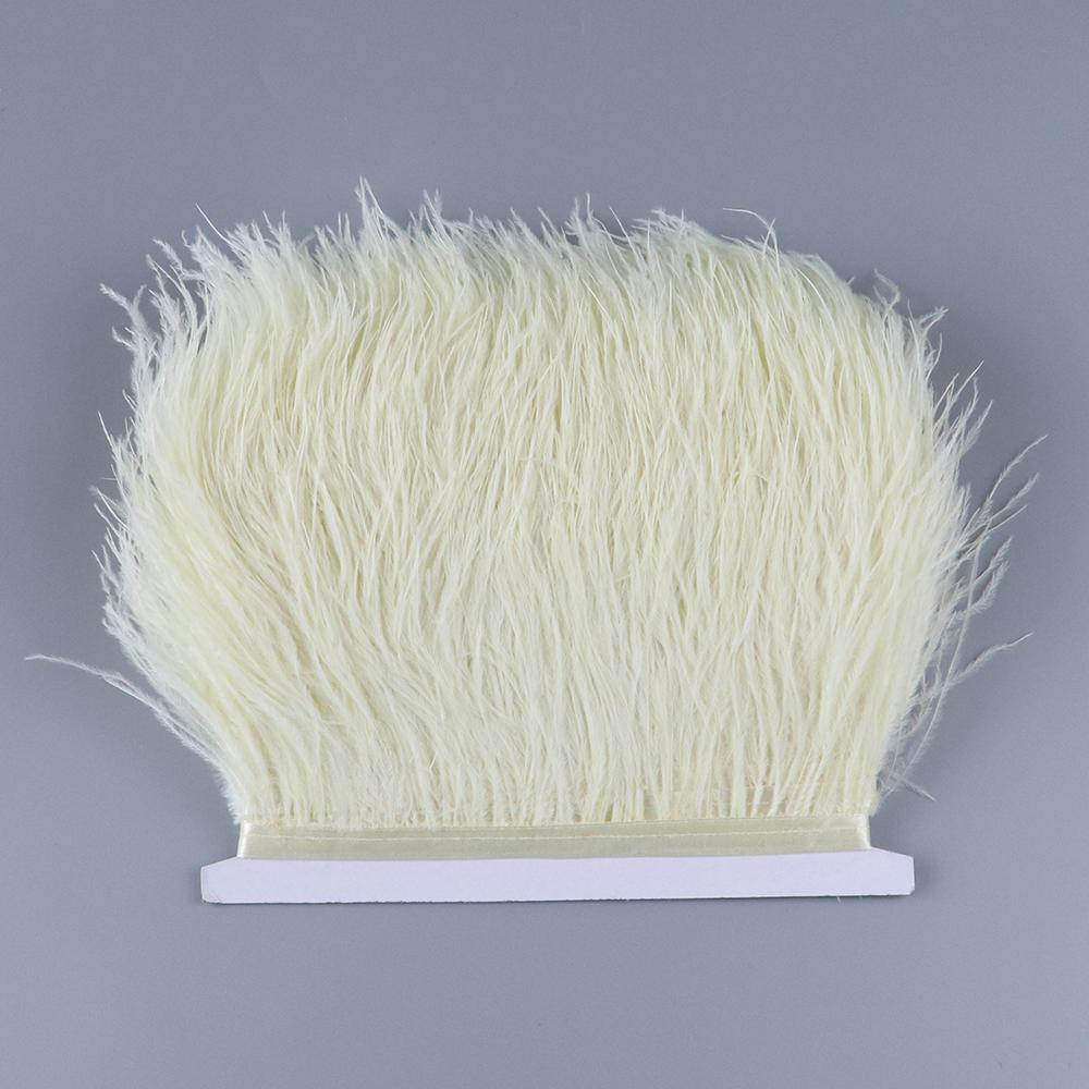 Перо1Метр Натуральная Страусиная Перовая Отделка 8-10см Свадебное Вечернее Платье DIY Швейные Аксессуары Обработка Ювелирных Изделий Лента Plumas Поделки