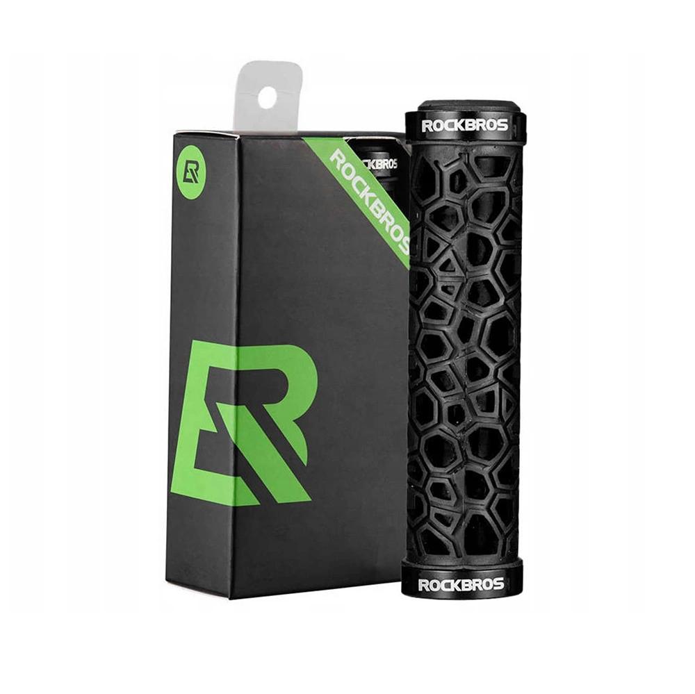 Rockbros 2017-14Abk Bicycle Grips - Black
