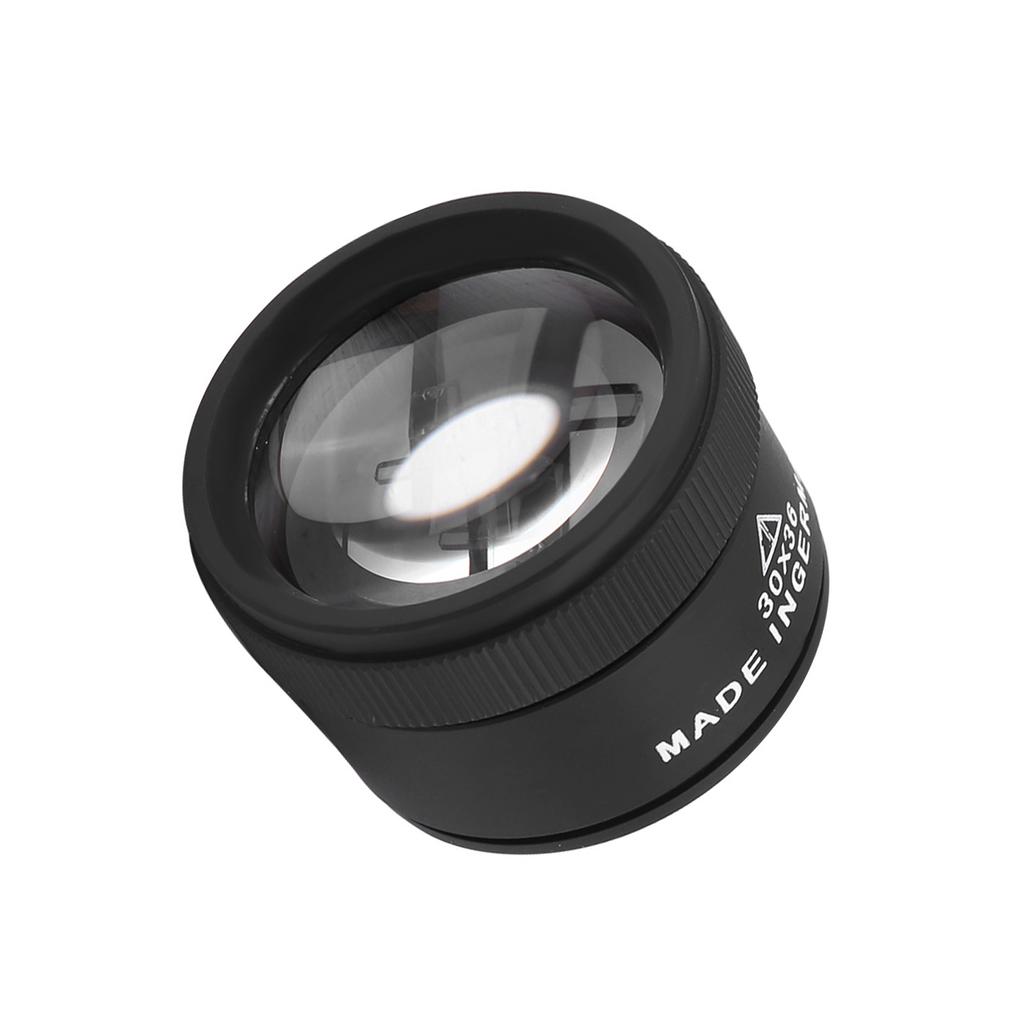 Новые ювелирные оптические увеличительные стекла 30x увеличительная линза ювелирные лупы инструмент