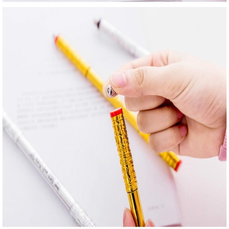 2 шт. Творческие пластиковые магнитные гелевые ручки en Hoops для детей, подарочные новинки, школьные принадлежности, Stude